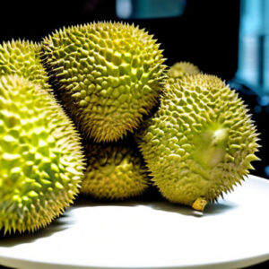 Durian, una deliciosa fruta tailandesa que apesta.